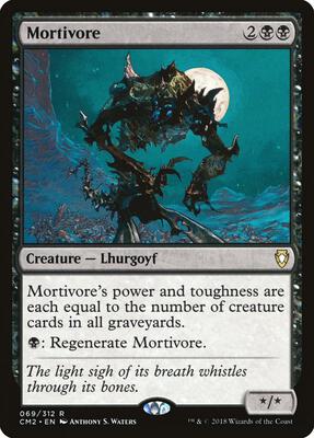 Mortivore card from Commander Anthology Volume II