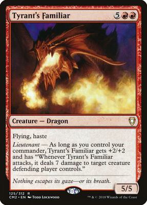 Tyrant's Familiar card from Commander Anthology Volume II