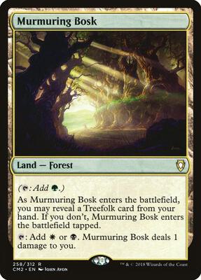 Murmuring Bosk card from Commander Anthology Volume II