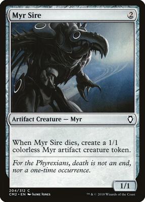 Myr Sire card from Commander Anthology Volume II