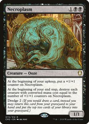 Necroplasm card from Commander Anthology Volume II