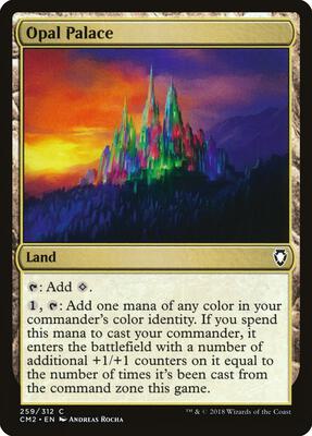 Opal Palace card from Commander Anthology Volume II
