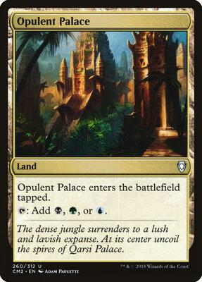 Opulent Palace card from Commander Anthology Volume II