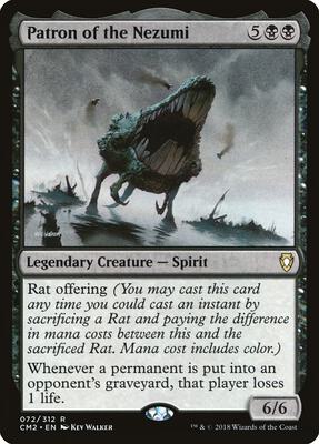 Patron of the Nezumi card from Commander Anthology Volume II