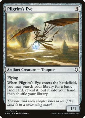 Pilgrim's Eye card from Commander Anthology Volume II