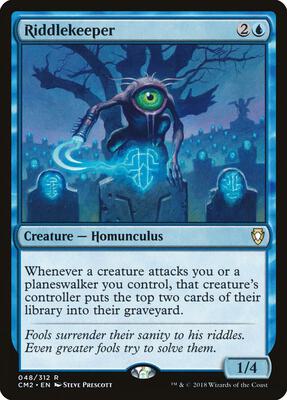 Riddlekeeper card from Commander Anthology Volume II