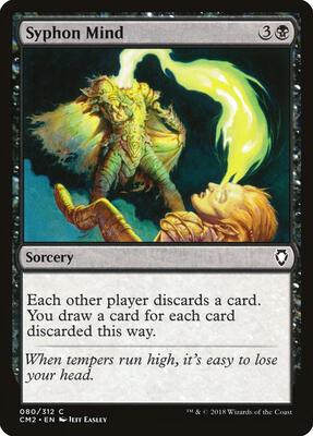 Syphon Mind card from Commander Anthology Volume II