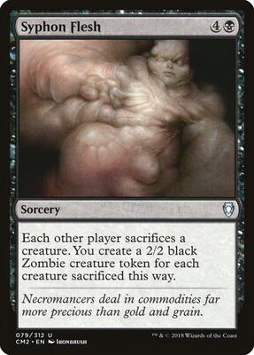 Syphon Flesh card from Commander Anthology Volume II