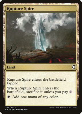 Rupture Spire card from Commander Anthology Volume II