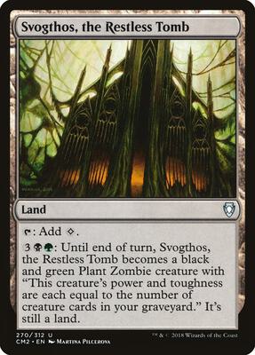 Svogthos, the Restless Tomb card from Commander Anthology Volume II