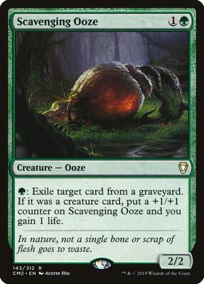 Scavenging Ooze card from Commander Anthology Volume II