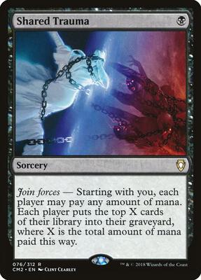 Shared Trauma card from Commander Anthology Volume II