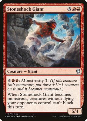 Stoneshock Giant card from Commander Anthology Volume II