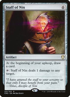 Staff of Nin card from Commander Anthology Volume II