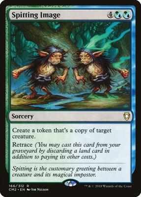 Spitting Image card from Commander Anthology Volume II