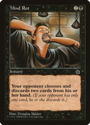 Mind Rot card from Portal Second Age