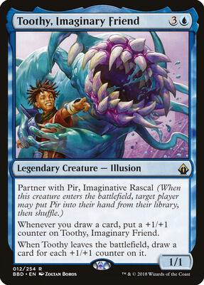 Toothy, Imaginary Friend card from Battlebond