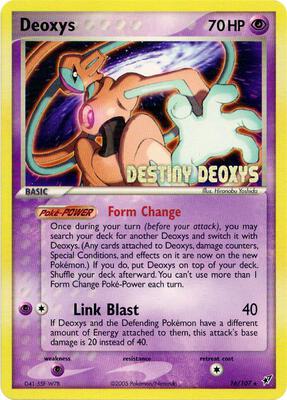 Deoxys (Normal Forme) - 16/107 (Movie Promo) card from Miscellaneous Cards & Products