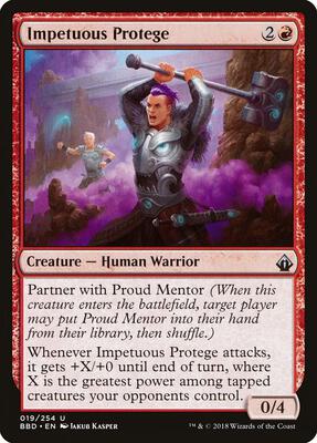 Impetuous Protege card from Battlebond