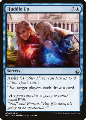 Huddle Up card from Battlebond