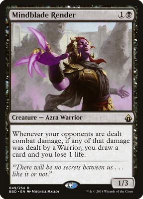 Mindblade Render card from Battlebond