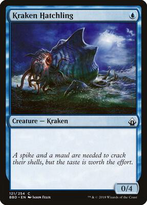 Kraken Hatchling card from Battlebond