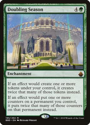 Doubling Season card from Battlebond