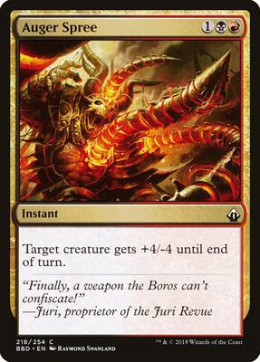 Auger Spree card from Battlebond