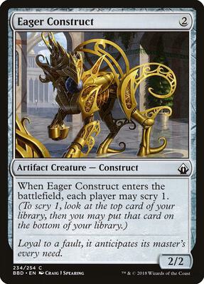 Eager Construct card from Battlebond