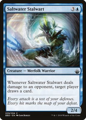 Saltwater Stalwart card from Battlebond