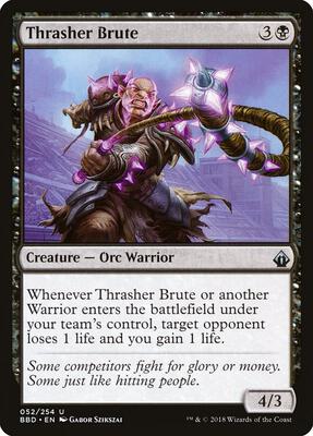 Thrasher Brute card from Battlebond