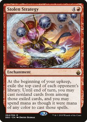 Stolen Strategy card from Battlebond