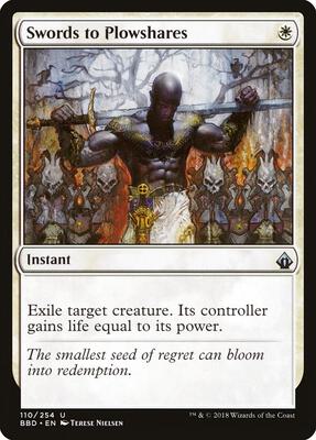 Swords to Plowshares card from Battlebond