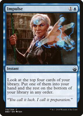 Impulse card from Battlebond