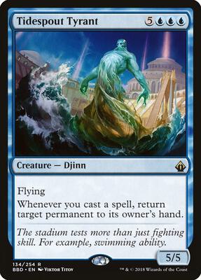 Tidespout Tyrant card from Battlebond