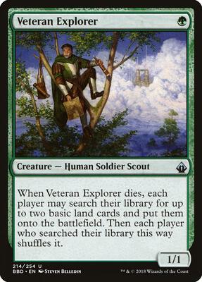 Veteran Explorer card from Battlebond