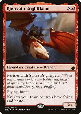 Khorvath Brightflame card from Battlebond