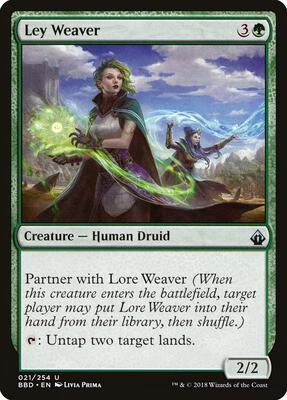 Ley Weaver card from Battlebond