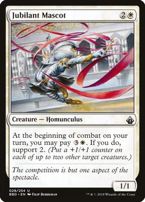 Jubilant Mascot card from Battlebond