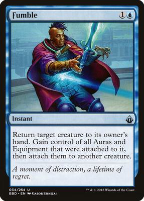 Fumble card from Battlebond