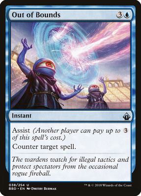 Out of Bounds card from Battlebond