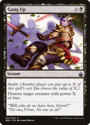Gang Up card from Battlebond