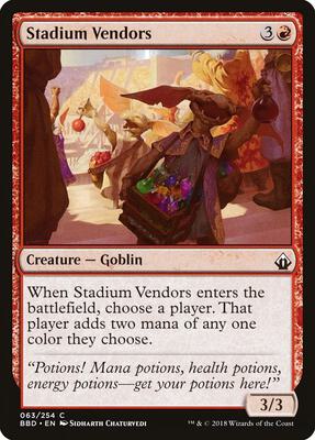Stadium Vendors card from Battlebond