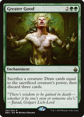 Greater Good card from Battlebond