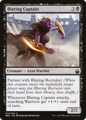 Blaring Captain card from Battlebond
