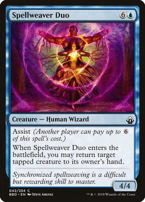Spellweaver Duo card from Battlebond