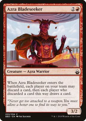 Azra Bladeseeker card from Battlebond