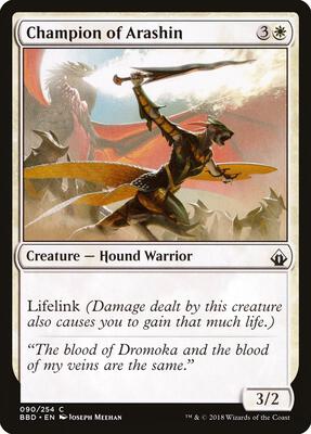 Champion of Arashin card from Battlebond
