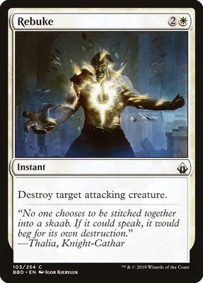 Rebuke card from Battlebond