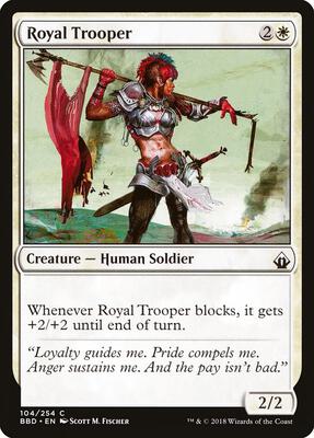 Royal Trooper card from Battlebond